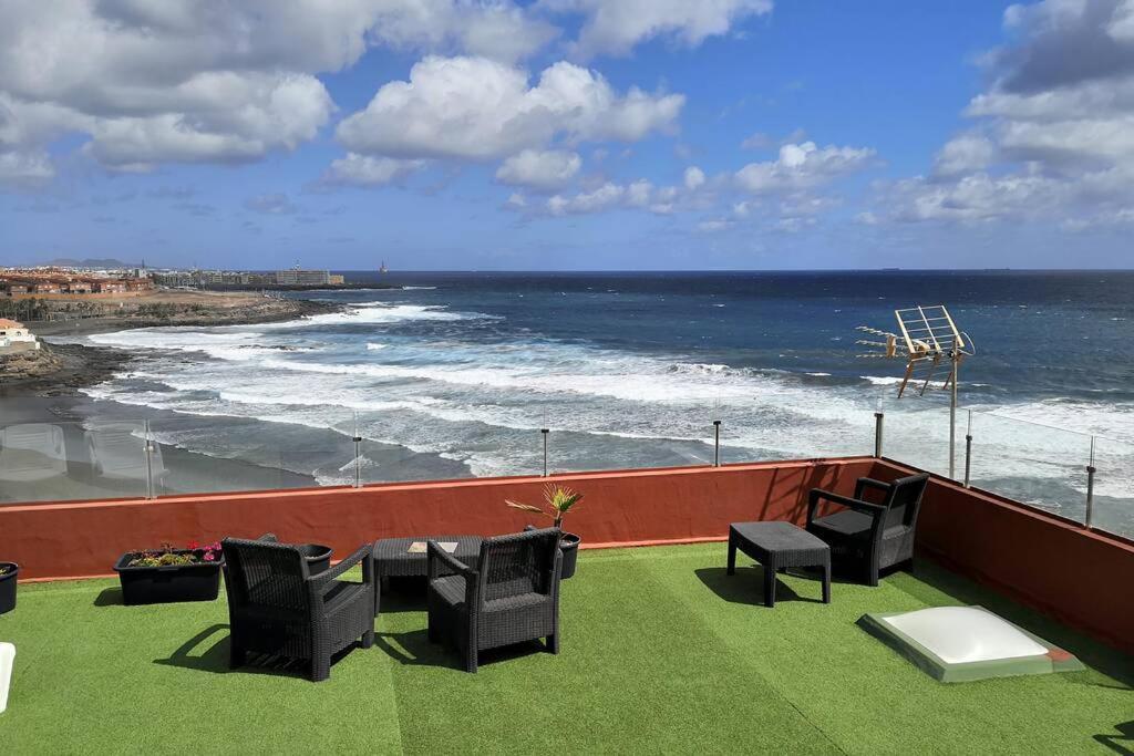 Apartamento Cosy Flat For 2 Directly At The Beach Melenara Exterior foto