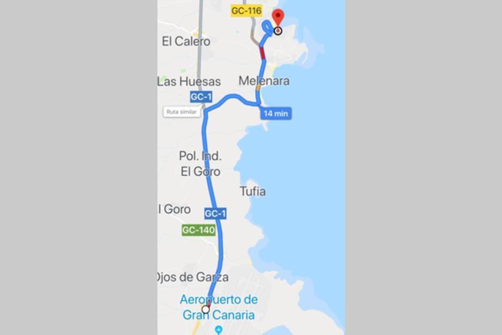 Apartamento Cosy Flat For 2 Directly At The Beach Melenara Exterior foto